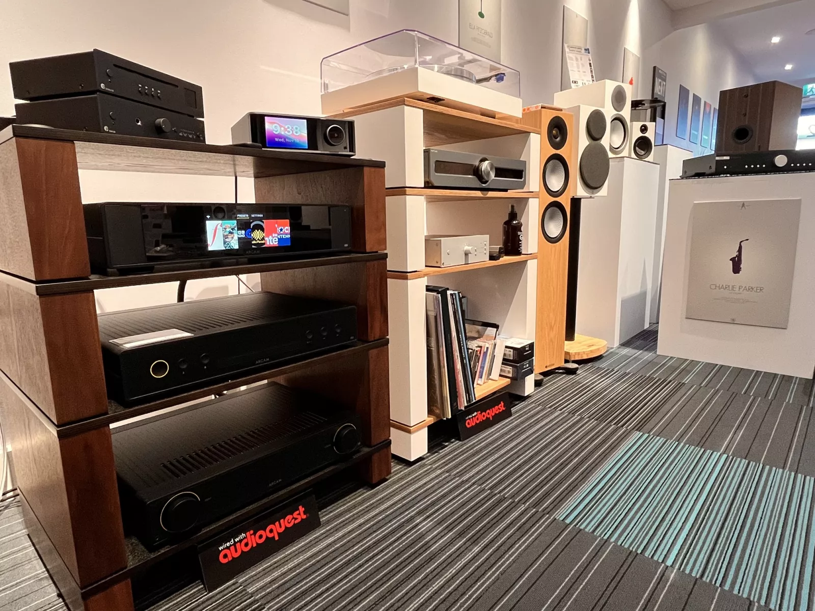 Live demonstration systems in the SMC Custom Installs showroom, Shrewsbury